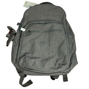 Kipling Seoul Backpack | 27L | Cool Grey Tonal | NEW with Tags
